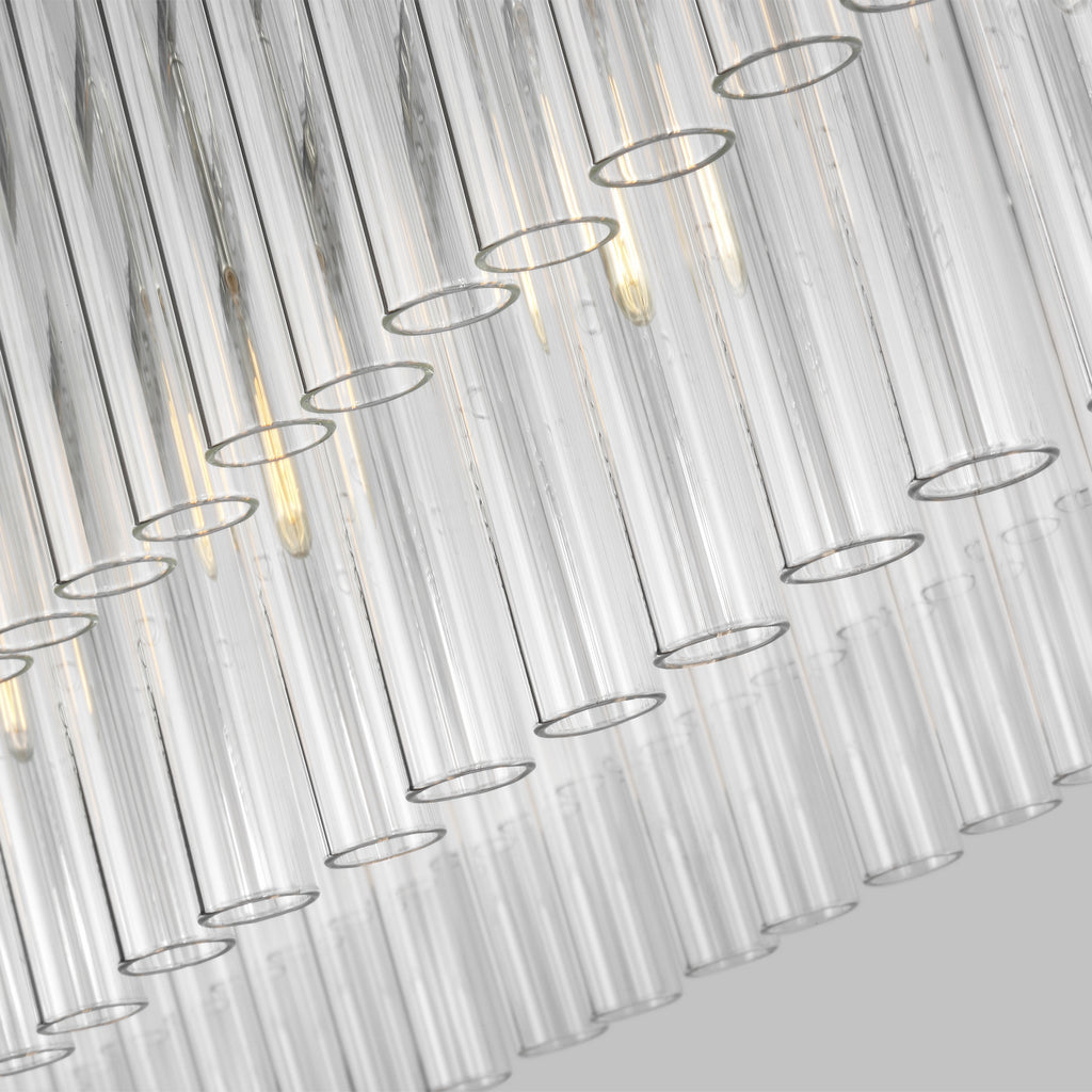 CC1307PN Beckett 7 Light Linear Chandelier | Alternate Image