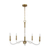 CC1315BBS Hanover 5 Light Chandelier | Main Image