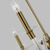 CC1315BBS Hanover 5 Light Chandelier | Alternate Image