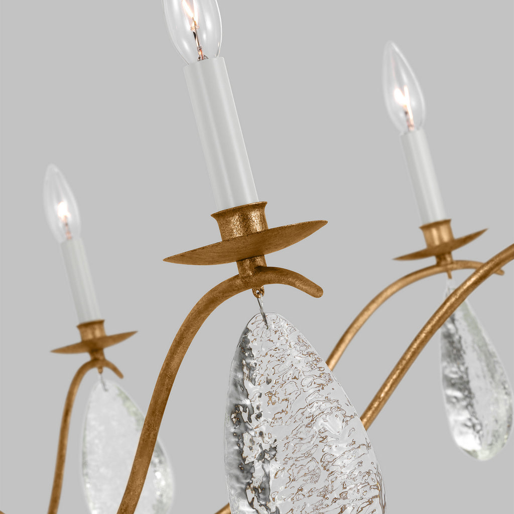 CC1598ADB Shannon 8 Light Chandelier | Alternate Image