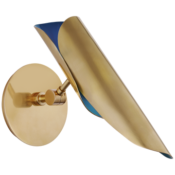 Soft Brass and Riviera Blue