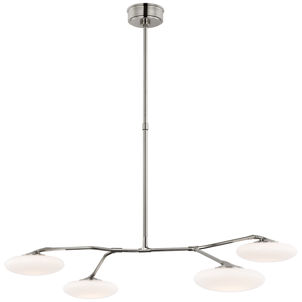 CD5014PNWG Champalimaud Brindille 1 Light Chandelier | Main Image