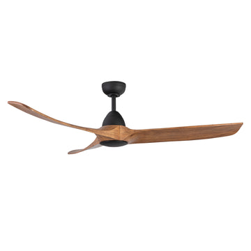 Matte Black/Natural Wood