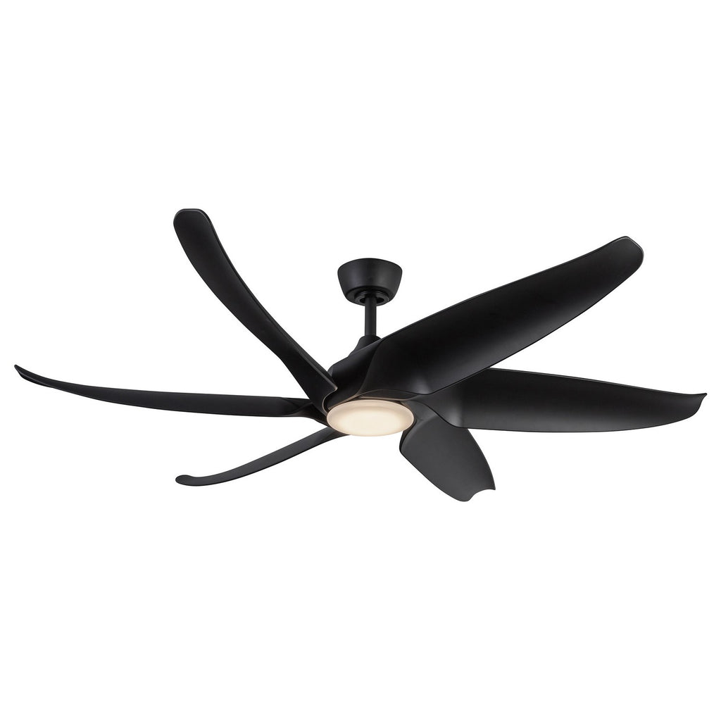 CF90960-MB Coronado 1 Light Ceiling Fan | Alternate Image