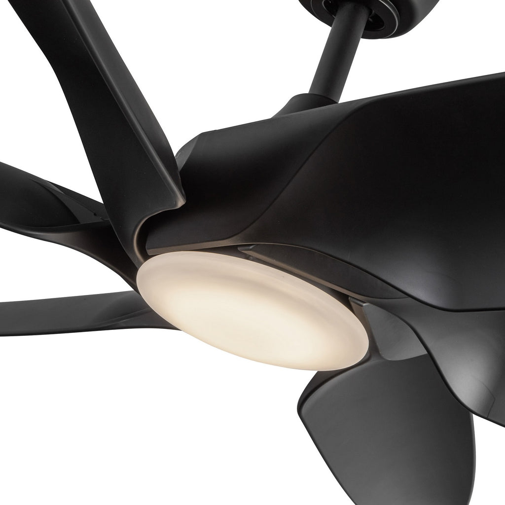 CF90960-MB Coronado 1 Light Ceiling Fan | Alternate Image
