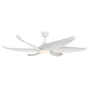 CF90960-WH Coronado 1 Light Ceiling Fan | Main Image