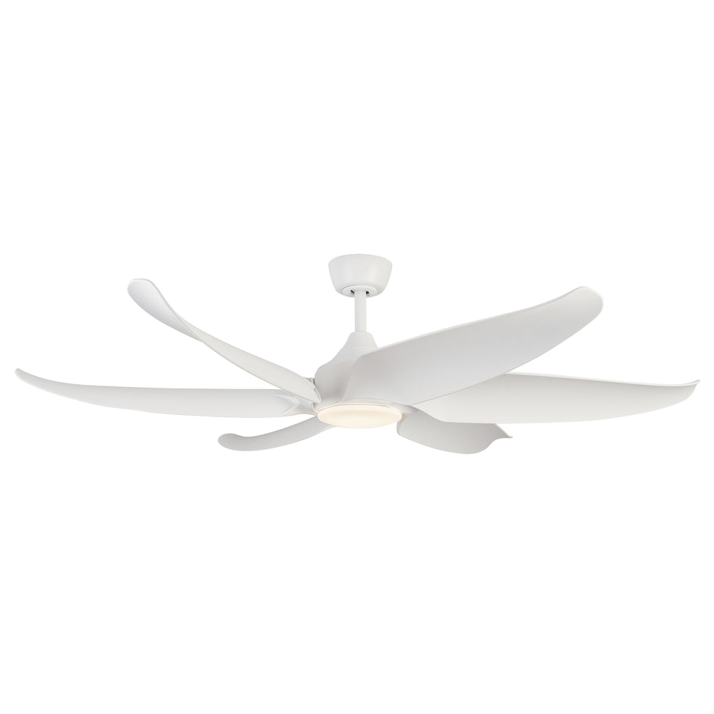 CF90960-WH Coronado 1 Light Ceiling Fan | Main Image