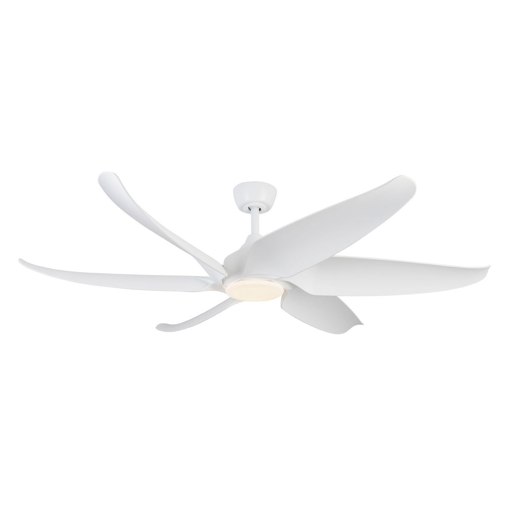 CF90960-WH Coronado 1 Light Ceiling Fan | Alternate Image