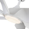 CF90960-WH Coronado 1 Light Ceiling Fan | Alternate Image