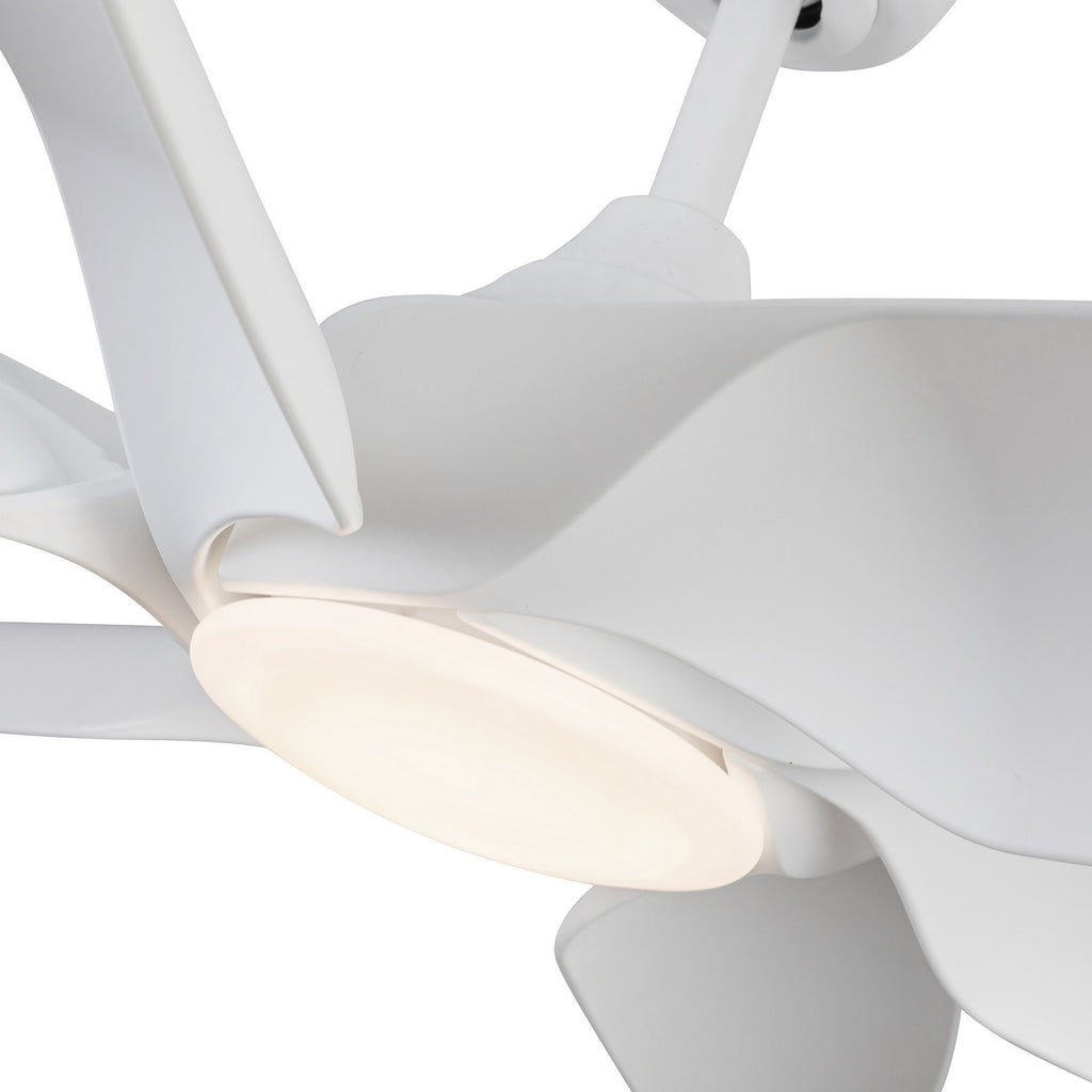CF90960-WH Coronado 1 Light Ceiling Fan | Alternate Image