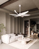 CF90960-WH Coronado 1 Light Ceiling Fan | Lifestyle Image