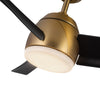CF91954-BG/MB Thalia 1 Light Ceiling Fan | Alternate Image
