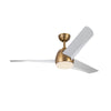 CF91954-BG/WH Thalia 1 Light Ceiling Fan | Alternate Image