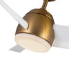 CF91954-BG/WH Thalia 1 Light Ceiling Fan | Alternate Image