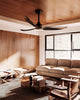 CF92952-MB Hugo 1 Light Ceiling Fan | Lifestyle Image