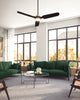 CF95960-BG Ryan Pauly Fremont 1 Light Ceiling Fan | Lifestyle Image