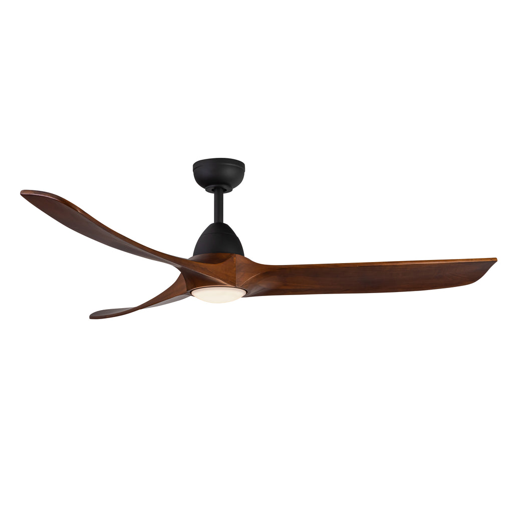 CF97860-MB/DW Baylor 1 Light Ceiling Fan | Main Image