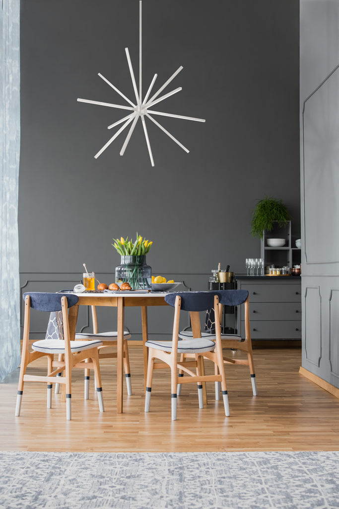 CH14232-WH Sirius Minor 1 Light Chandelier | Lifestyle Image