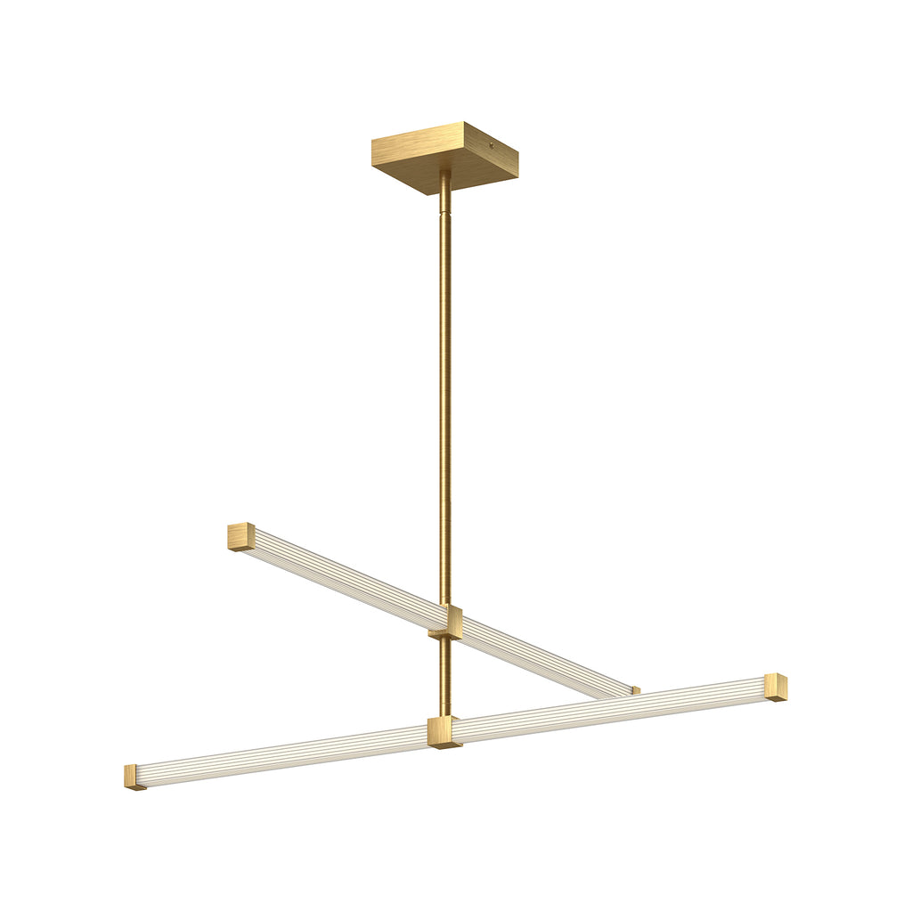 CH23532-BG Ryan Pauly Blade 1 Light Chandelier | Main Image