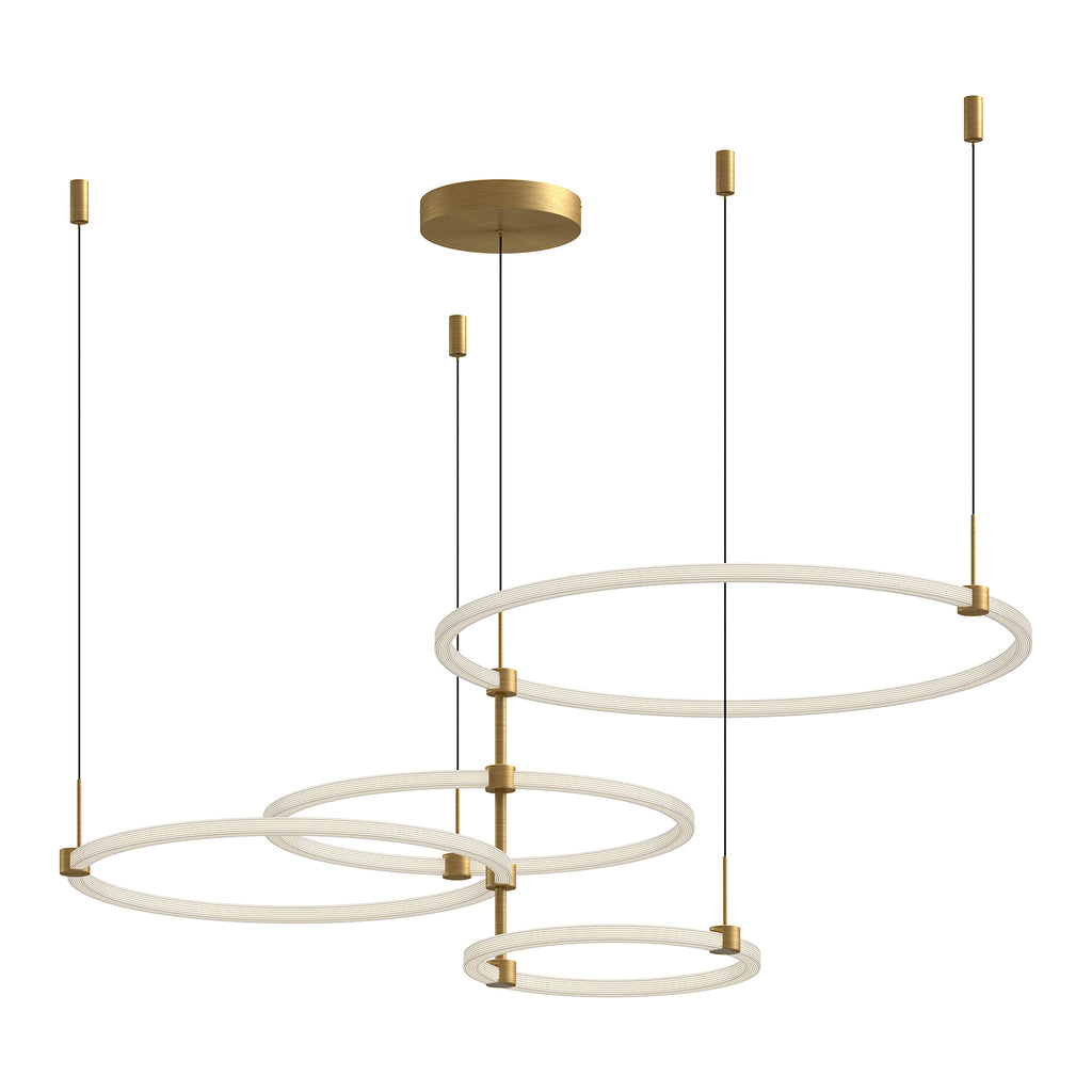 CH24755-BG Ryan Pauly Bruni 1 Light Chandelier | Main Image