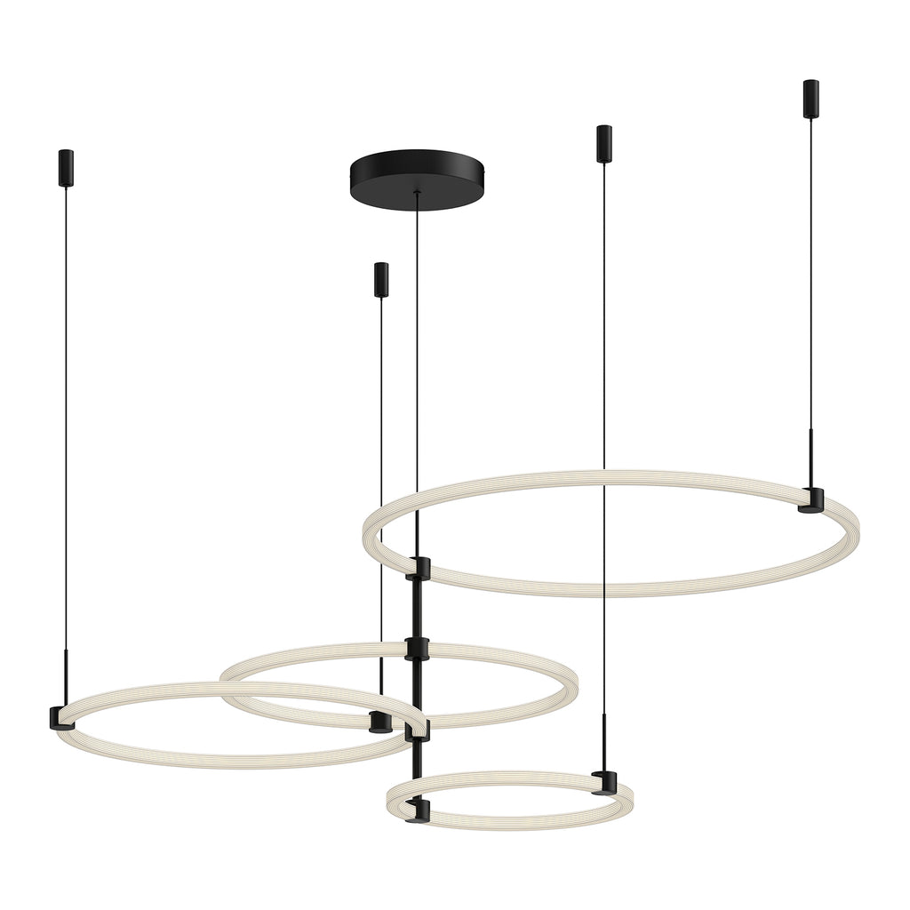 CH24755-BK Ryan Pauly Bruni 1 Light Chandelier | Main Image