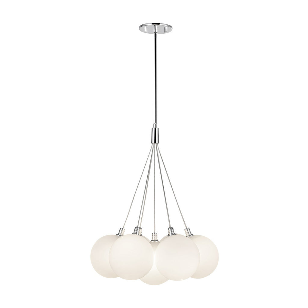 CH3117-OP Bolla 1 Light Chandelier | Alternate Image