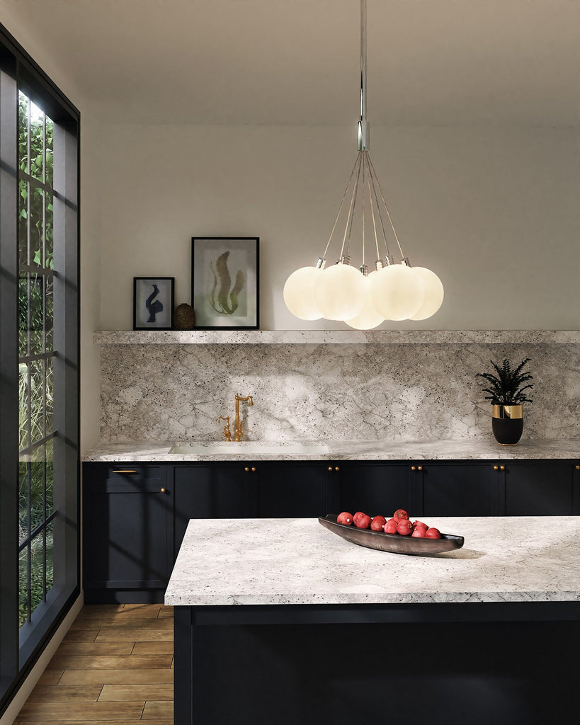 CH3117-OP Bolla 1 Light Chandelier | Lifestyle Image