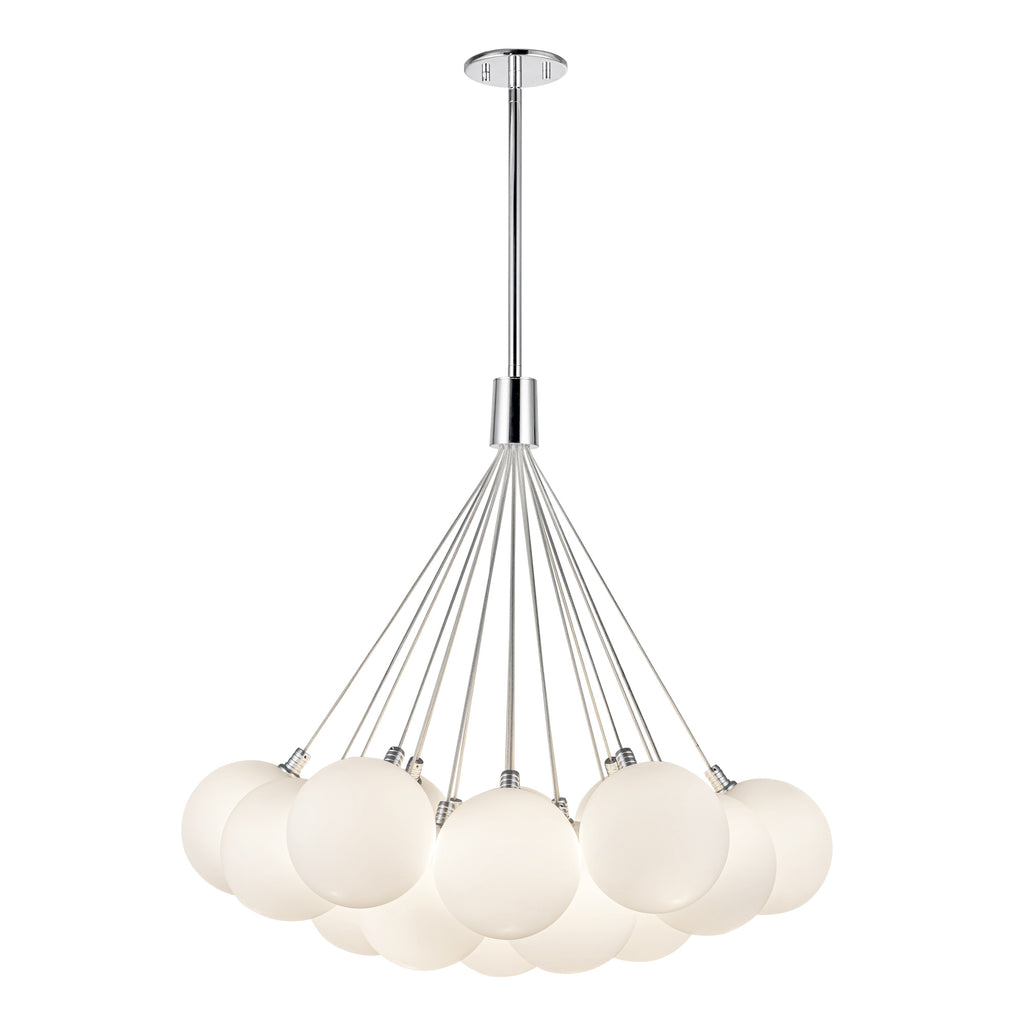CH3128-OP Bolla 1 Light Chandelier | Main Image