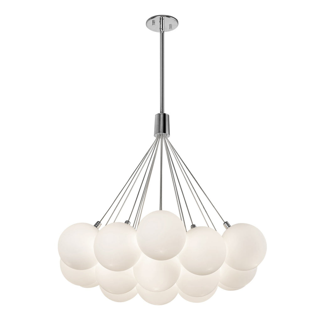 CH3128-OP Bolla 1 Light Chandelier | Alternate Image
