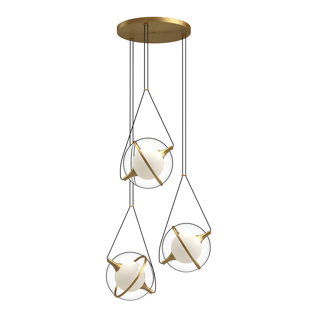 CH76728-BG Ryan Pauly Aries 1 Light Chandelier | Main Image