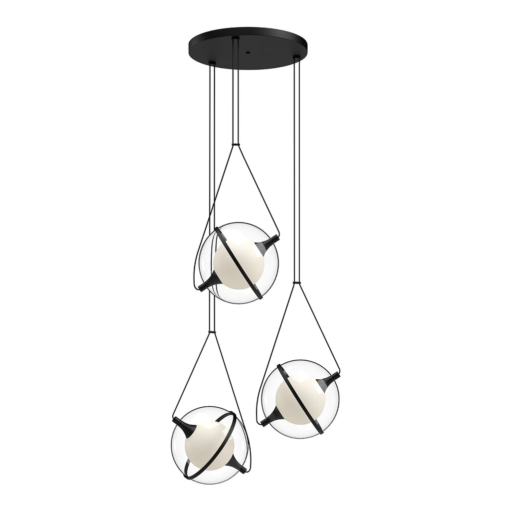 CH76728-BK Ryan Pauly Aries 1 Light Chandelier | Main Image