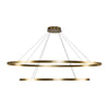 CH79253-BG Ovale 1 Light Chandelier | Main Image