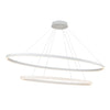 CH79253-WH Ovale 1 Light Chandelier | Alternate Image
