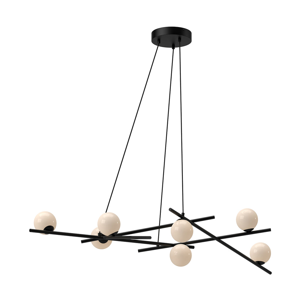 CH89854-BK/GO Amara 1 Light Chandelier | Main Image