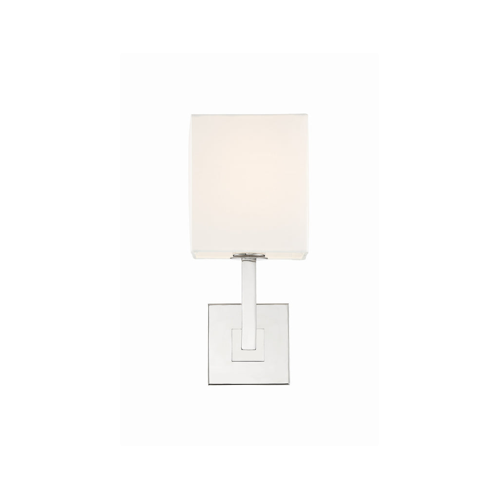 Crystorama Chatham 6'' Sconce in Polished Nickel - Additional View