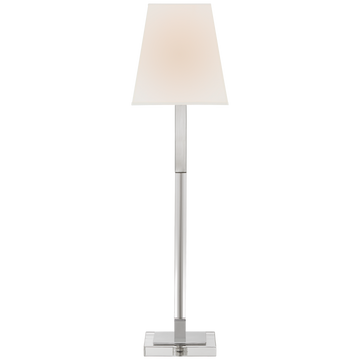 Polished Nickel and Crystal