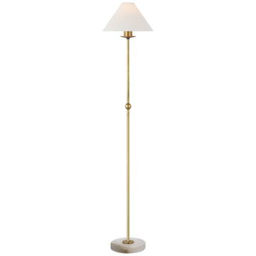 Antique-Burnished Brass and Alabaster