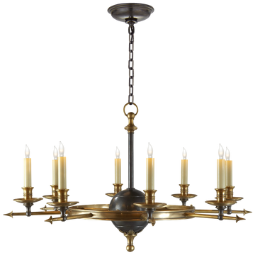 Bronze with Antique Brass