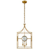 CHC2186GI Chapman & Myers Gramercy 4 Light Lantern Chandelier | Alternate Image