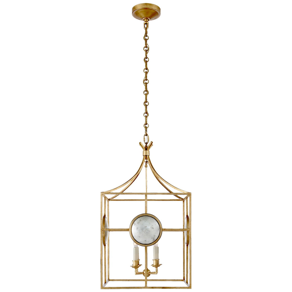 CHC2186GI Chapman & Myers Gramercy 4 Light Lantern Chandelier | Alternate Image