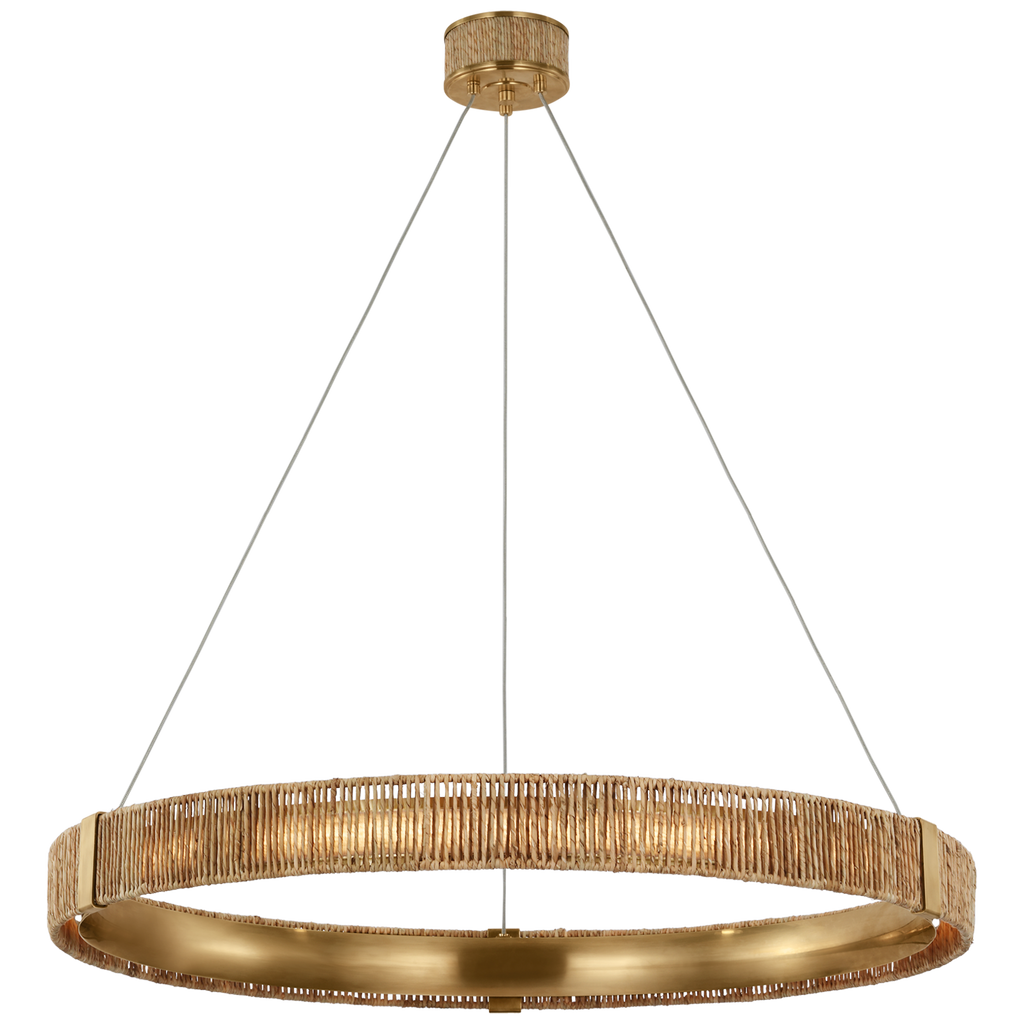 CHC5040ABNAB Chapman & Myers Kayden 1 Light Chandelier | Main Image