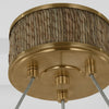 CHC5040ABNAB Chapman & Myers Kayden 1 Light Chandelier | Alternate Image