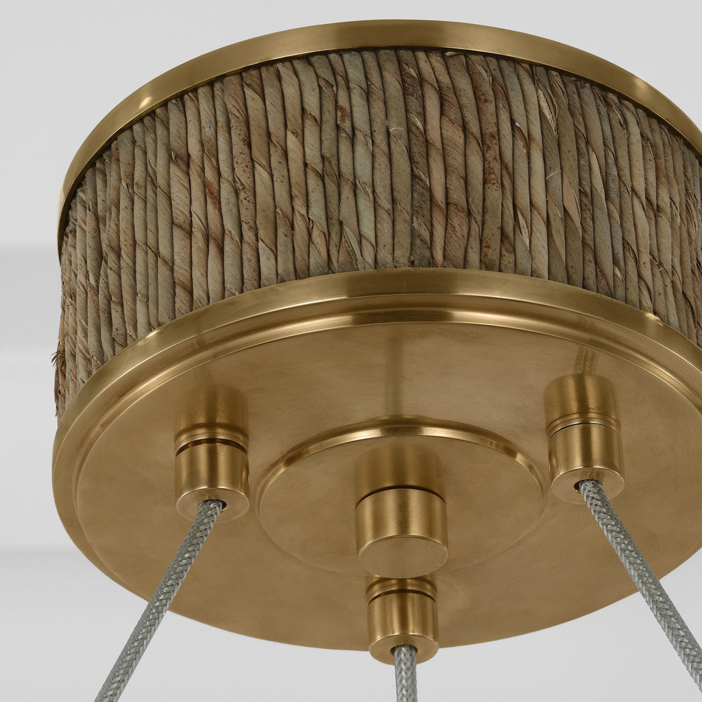 CHC5040ABNAB Chapman & Myers Kayden 1 Light Chandelier | Alternate Image