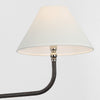 CHC5087PNBRTL Chapman & Myers Basden 2 Light Linear Chandelier | Alternate Image