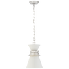 CHC5240PNWHT Chapman & Myers Alborg 1 Light Mini Pendant | Main Image
