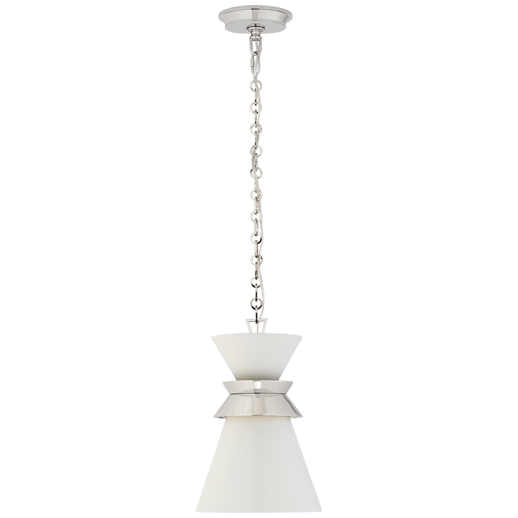 CHC5240PNWHT Chapman & Myers Alborg 1 Light Mini Pendant | Main Image