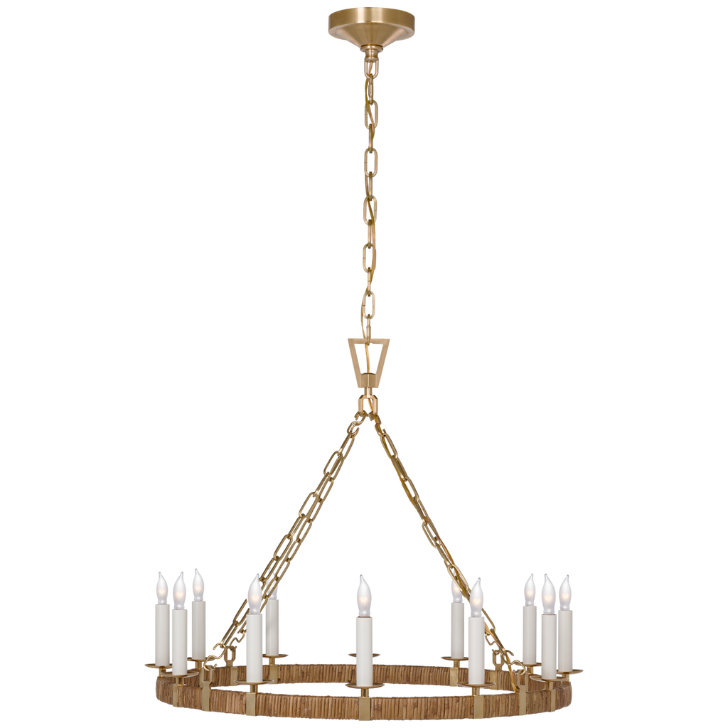 CHC5872ABNRT Chapman & Myers Darlana 12 Light Chandelier | Main Image