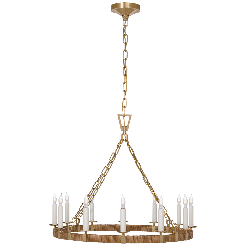 CHC5872ABNRT Chapman & Myers Darlana 12 Light Chandelier | Alternate Image