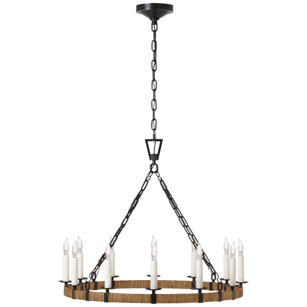 CHC5872AINRT Chapman & Myers Darlana 12 Light Chandelier | Main Image