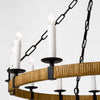 CHC5872AINRT Chapman & Myers Darlana 12 Light Chandelier | Alternate Image